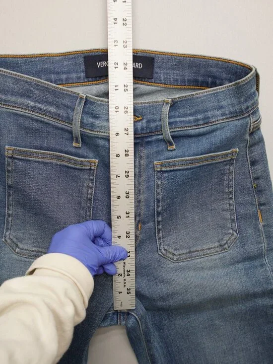 Veronica Beard Beverly High Waist Skinny Flare Leg Jeans Size 27 - Picture 11 of 13